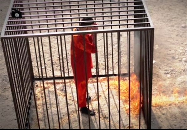 داعش یعدم الکساسبة حرقاً وهو حی ...والأردن یرد باعدام الریشاوی الیوم